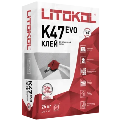 Плиточный клей Litokol  К47 Evo 25 кг