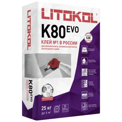 Плиточный клей Литокол К80 Литофлекс 25 кг
