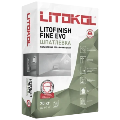 Шпатлевка выравнивающая LITOKOL LITOFINISH FINE EVO 25кг